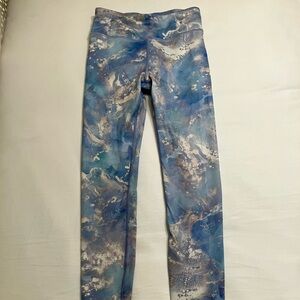 Athleta Girl High Rise Printed Chit Chat Leggings